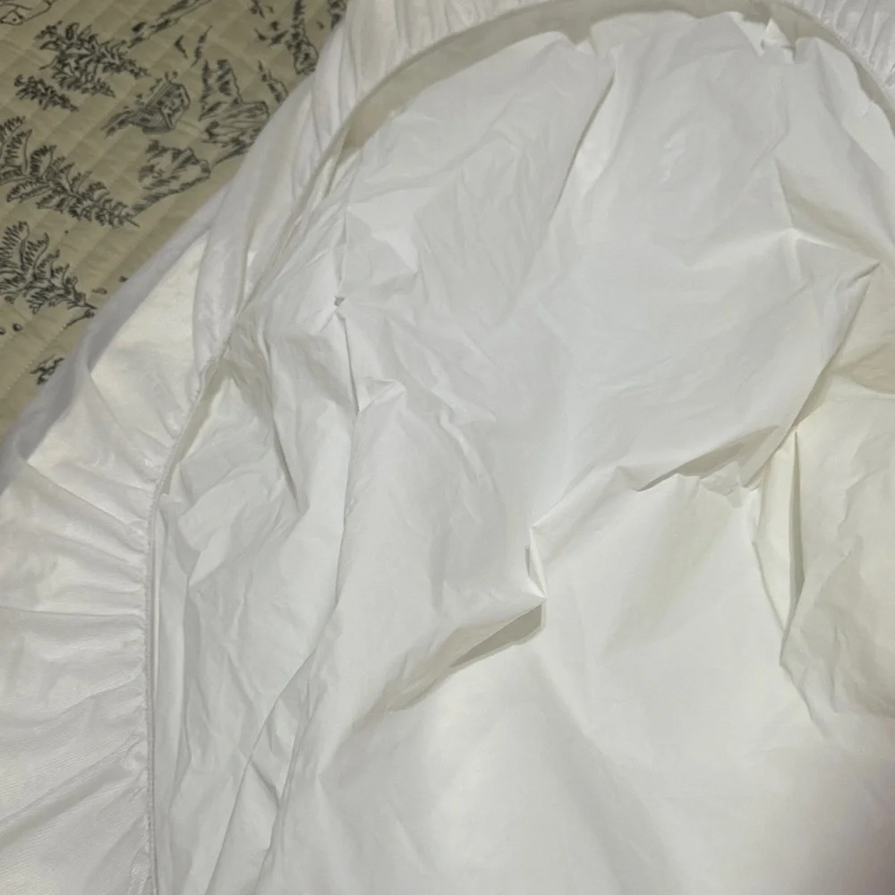 Pottery barn White Quilted Baby Changing Pad Cover - White Waterproof Protector